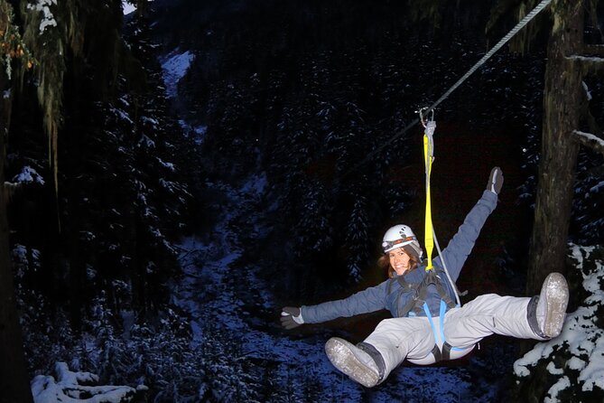 2 Hour Late Afternoon Winter Zipline Adventure - The Van Ride to the Start: Short, Simple, and Worth It