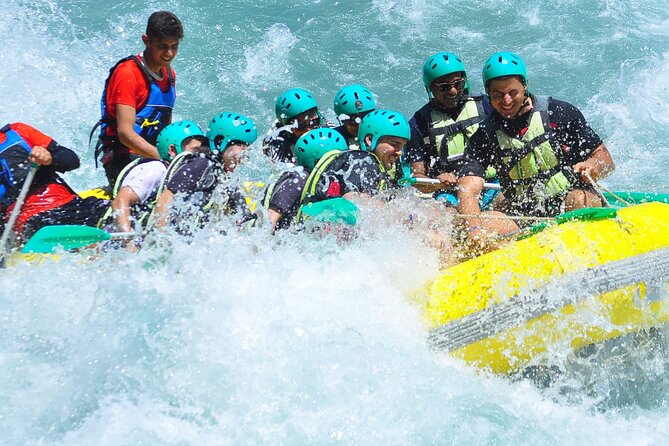 3 in 1 Whitewater Rafting, Buggy/Quad Ride and Zipline with Lunch - Zipline over the river: short runs, big scenery payoff