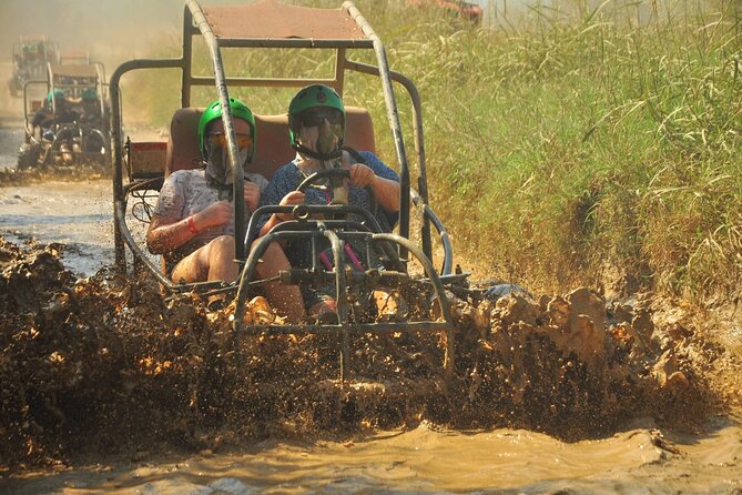 3 in 1 Whitewater Rafting, Buggy/Quad Ride and Zipline with Lunch - Buggy or quad safari: the mud math you should do