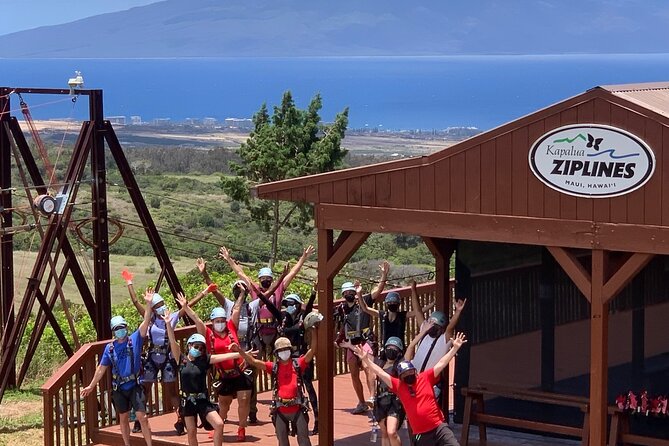 4 Dual-Zipline Mountain Adventure in Maui - The 4-line flight: fast thrills over a lush 200-foot valley