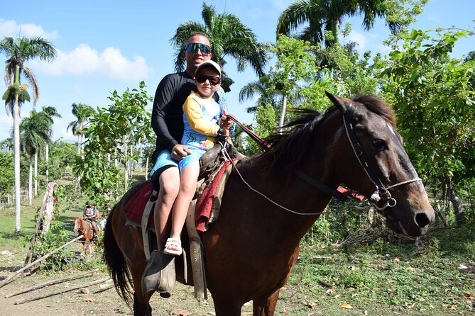 5 tours in 1 (Eco Farm/Horseback/City Tour/Buggy/Zipline) - Stop 2 in Punta Cana: horseback riding through countryside
