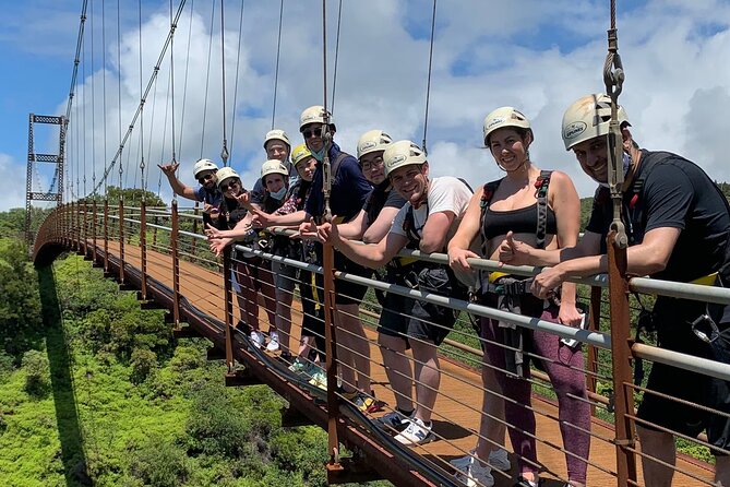 6 Dual-Zipline Mountain Adventure in Maui - The suspension bridge trek: a reset for your body and your nerves