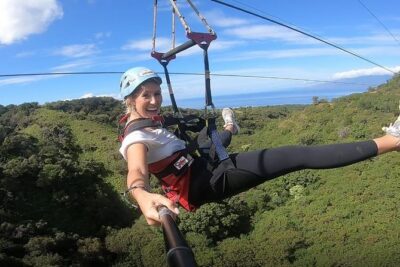 6 Dual-Zipline Mountain Adventure in Maui - The 2-mile dual zipline: views, speed, and the coaching that makes it click