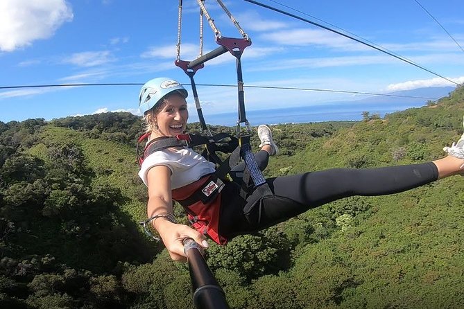 6 Dual-Zipline Mountain Adventure in Maui - The 2-mile dual zipline: views, speed, and the coaching that makes it click