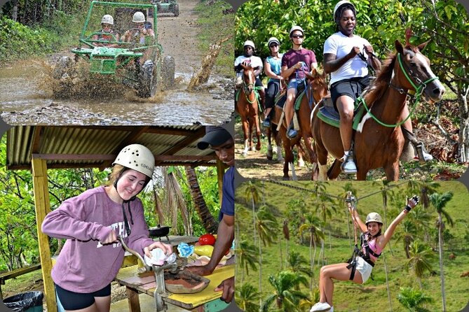 6 in 1 tours Full Day Safari, Zipline, Buggies and Horse Riding - Getting picked up in Bavaro at 7:30 am (and keeping the day smooth)