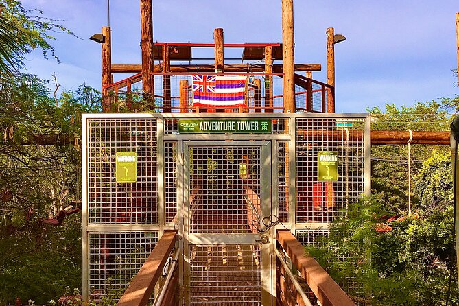 6 Zipline & Adventure Tower EPIC COMBO - Timing strategy: why morning often works better on the tower