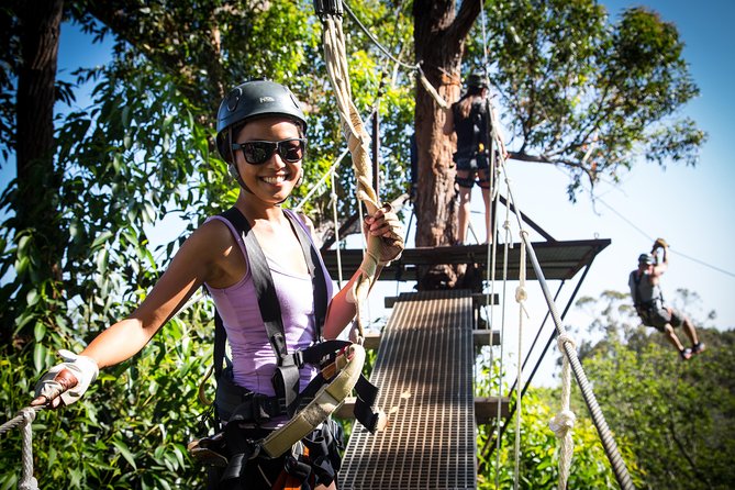 7-Line Maui Zipline on the North Shore - The course rundown: 7 lines, aerial transfers, and a swaying bridge