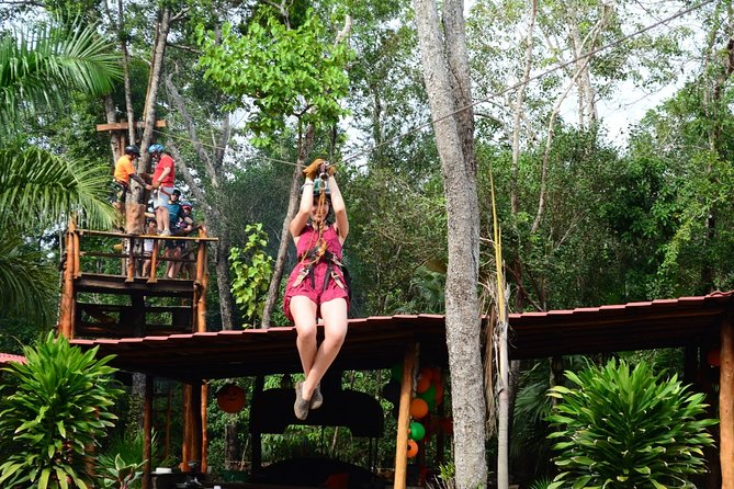 Activities Atv (single) Zipline and Cenote From Playa del Carmen - Cenote Time: A Cool, Semi-Open Swim Break