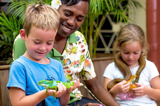 Admission + 2x Zip Line + Unlimited Water Slide Rides - Forest Walkways and Canopy Exhibits: Learning While You Walk