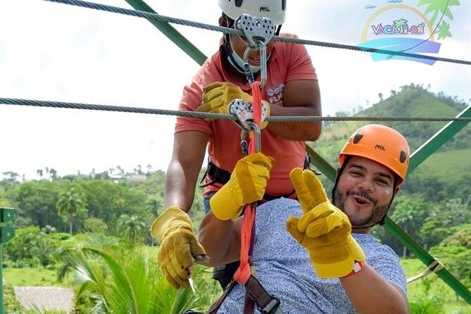 Adrenaline Total: Zipline Tour in Punta Cana - Ziplining Over Punta Cana: Tower Lines and a Big Suspension Bridge
