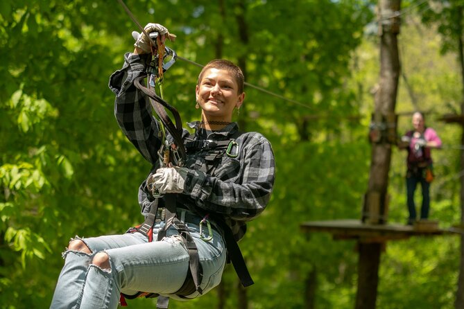 Adventure Park Ziplining and Climbing in Nashville - What You Do Up There: Trails, Ziplines, and 162+ Elements