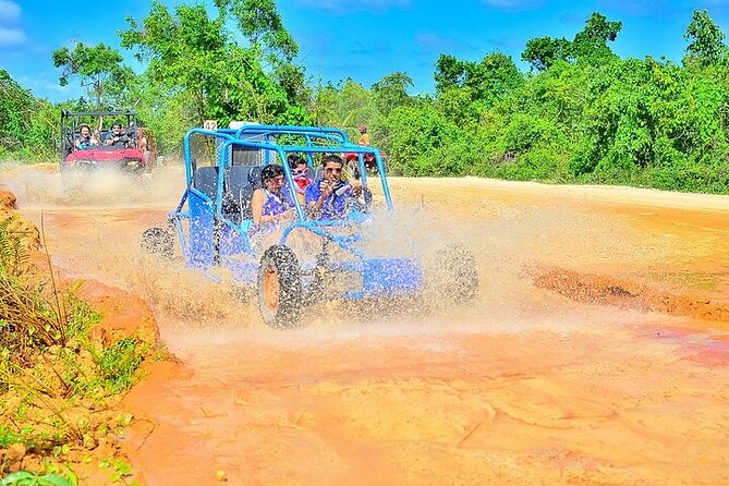 Adventure Tour con Buggies Ziplining Cenote y Taino Culture - Cenote Indigena Las Ondas: Swimming in a Cave Cool-Down