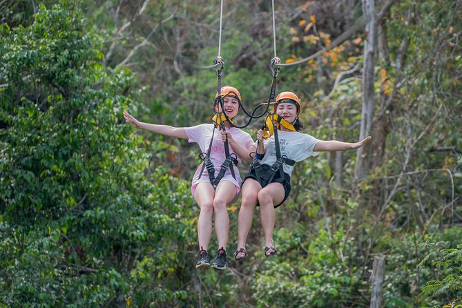 Angkor Wat Park Zip Line Adventure in Siem Reap - Stop 2: Flying the course inside Angkor Park (and what it really feels like)