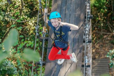 Angkor Wat Park Zip Line Adventure in Siem Reap - Stop 1: The nature trek and learning moment before takeoff