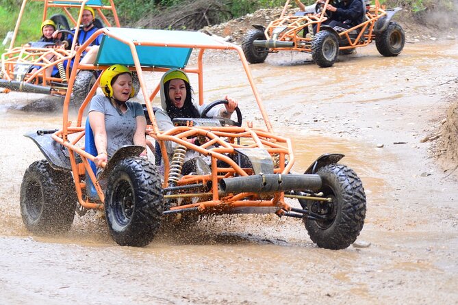 Antalya: Rafting, Jeep Safari, Buggy & Zipline 4-in-1 Combo Tour - Zipline over the canyon: quick flight, and your landing technique matters