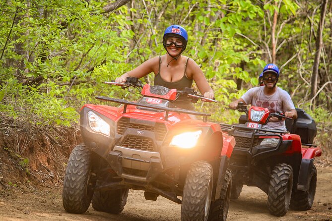 ATV and Zipline Combo Tour from Tamarindo or Conchal or Riu Hotel - How the ATV portion really works (single, shared, and family options)