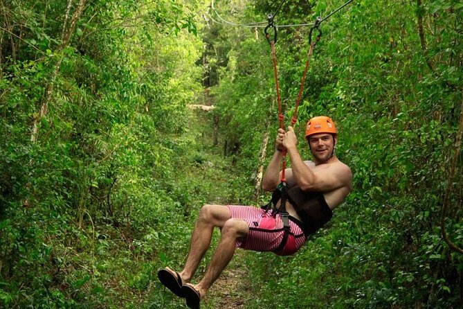 ATV Cenote and Zipline Adventure from Tulum - Zipline and Rappel in the Jungle: High-Adventure, Real Gravity