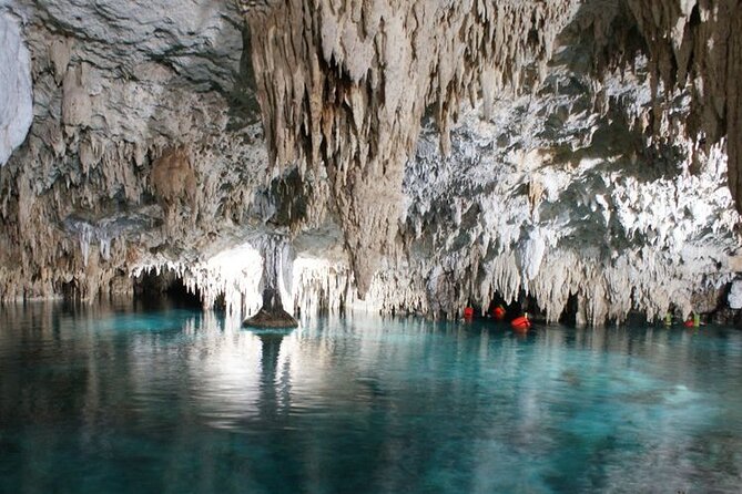 ATV Cenote and Zipline Adventure from Tulum - Cenote Time: A Semi-Dry Cavern and a Guided Tunnel Swim