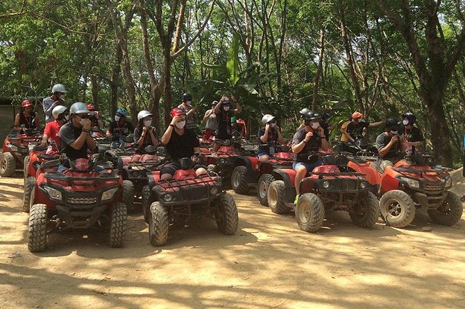 ATV Riding and Zipline Adventure Tour From Phuket - ATV Ride: guided track riding, hills, and photo moments