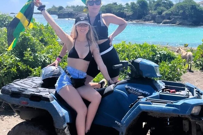 ATV Safari, Zipline Canopy and Horseback Ride Experience - Papillon Cove Horseback Ride: The Caribbean Water Part