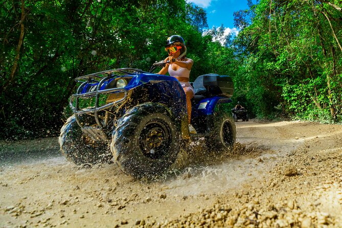 ATV, Zipline and Cenote at Extreme Adventuring with Tulum Pickup - Transport and meeting point: avoid the pickup headache