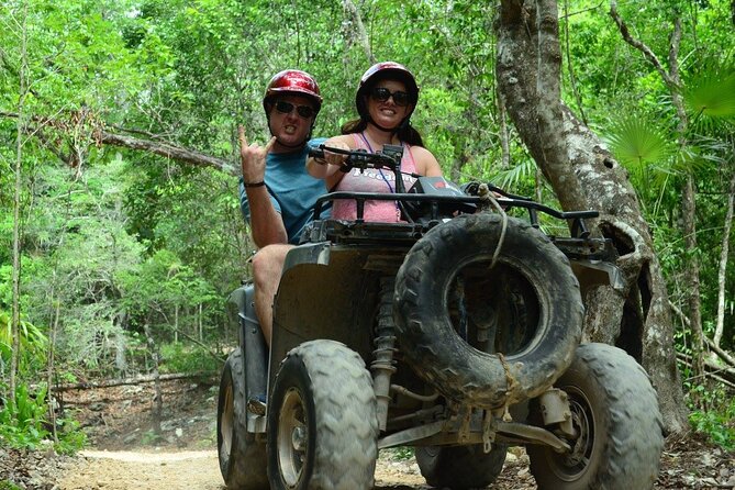 ATV , Zipline & Cenote from Playa del Carmen – Lunch Included - Zip line circuit: 6 lines and why phones may not be allowed