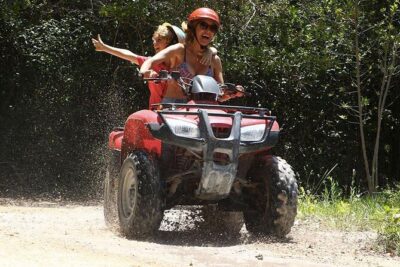 Atv, Zipline , Cenote & Lunch from Playa del Carmen - ATV Trails From Jungle Dirt to Mud-Backroads