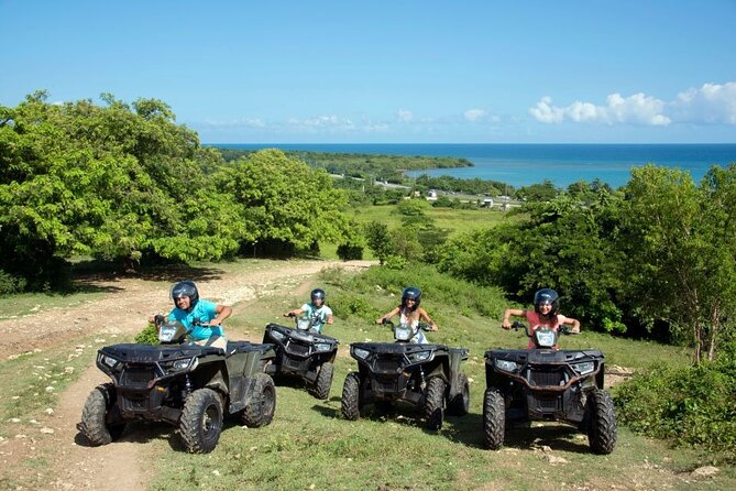 ATV, Zipline, Horseback, Bamboo Rafting & Catamaran Boat Jamaica - Catamaran Party Cruise With Music and Optional Snorkeling