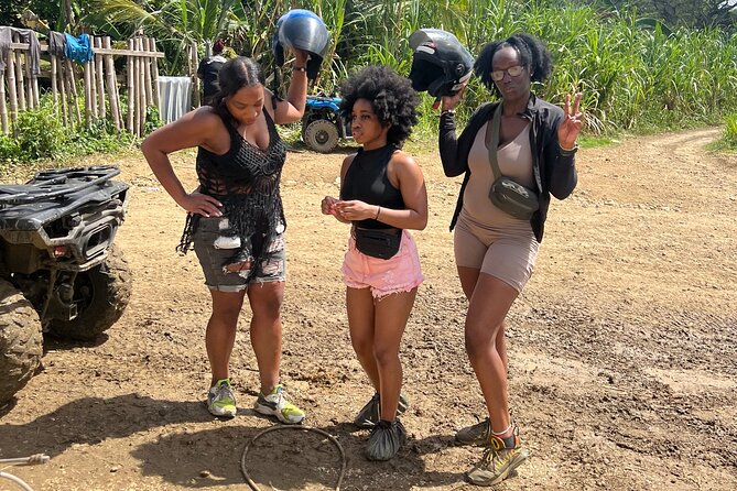 ATV/ Zipline/Horseback/Rafting /Rick's Cafe From Montego Bay - ATV and Muddy Sugar Cane Trails: The Part You’ll Remember