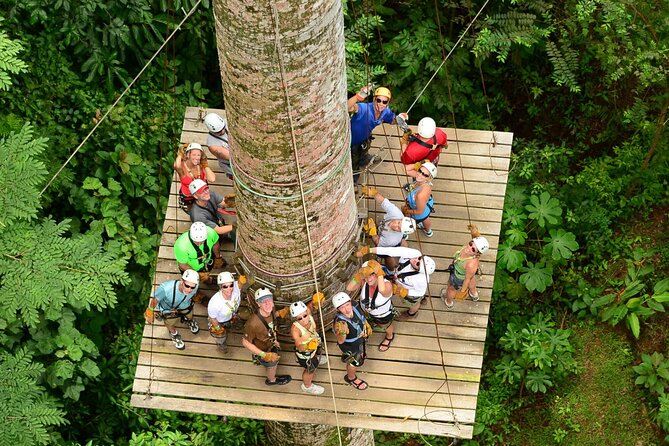ATV + Zipline + Waterfall + Rainforest Lunch COMBO - Los Sueños Canopy Tour: what that 2400-foot run means in real life