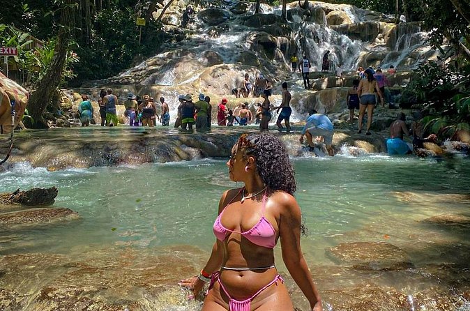 Bamboo Rafting, Dunns River , Zipline And Horseback Ride Combo - White River Bamboo Rafting: 45 Minutes on Crystal Water with White Limestone Rocks