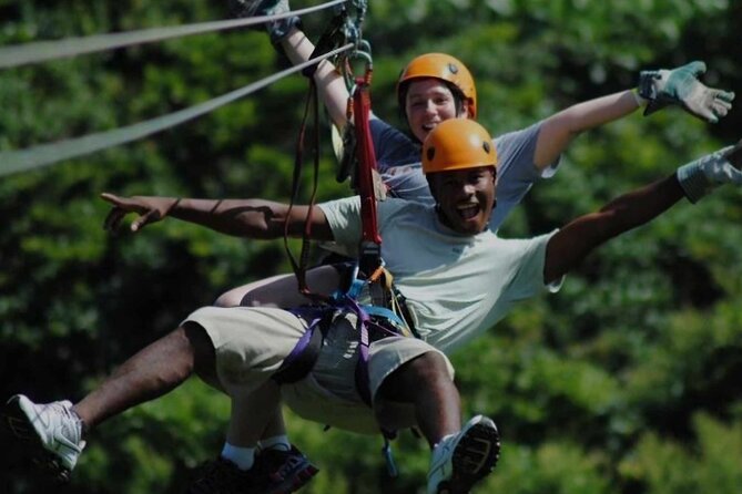 Buggy and Zipline Activity in Punta Cana - Riding from the treeline to the Anamuya River