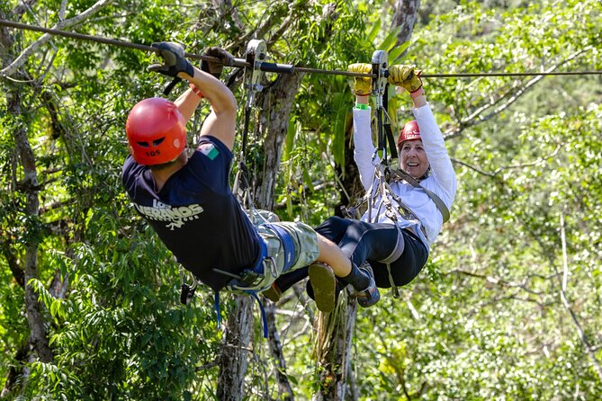 Canopy Los Veranos Zipline - Water Slides, Natural Pools, and Tequila Tasting After You Fly