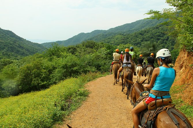 Canopy River Zipline Tour and Mule Ride - Zipline Over the Canopy River: Sierra Madre Views at Height