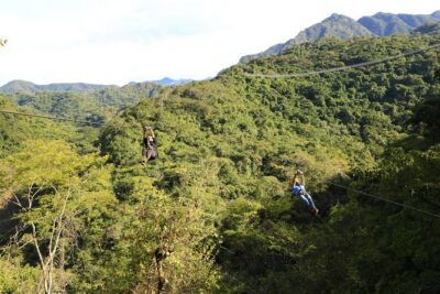 Canopy River Zipline Tour and Mule Ride - 5 Hours, Three Parts: Zipline, Mule Ride, and Tequila