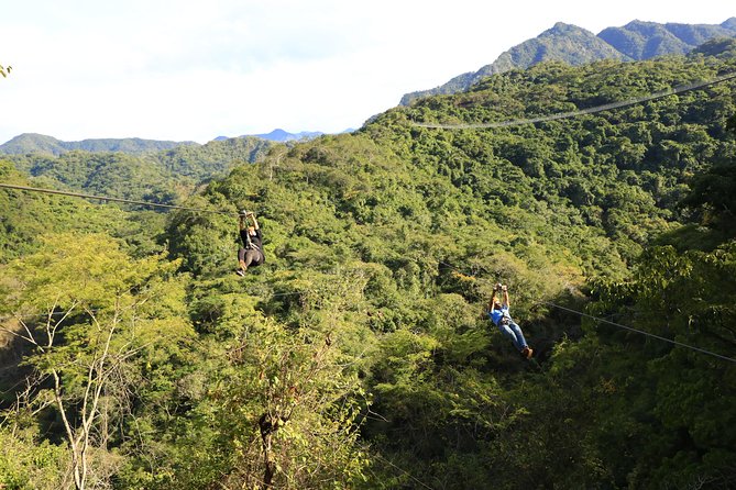 Canopy River Zipline Tour and Mule Ride - 5 Hours, Three Parts: Zipline, Mule Ride, and Tequila