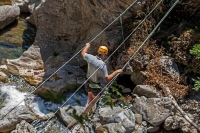 Canyon Zip Line - Getting to Canyon Park near Bagni di Lucca (and parking without stress)