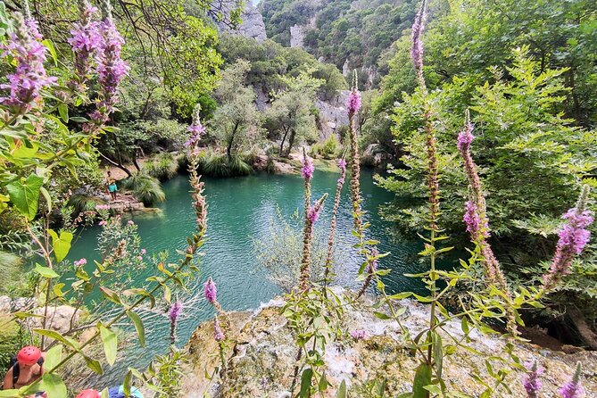 Canyoning and Zipline in Polylimnio Waterfalls - Canyoning Route: Jumps, Swims, and Abseils Without Feeling Trapped