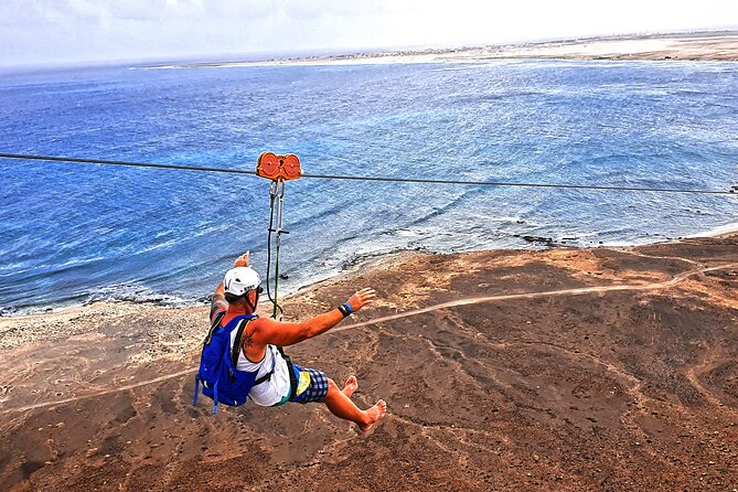 Complete Excursion and Flight on the Zipline Cabo Verde - The 100-meter aperitif and live Morabeza music celebration