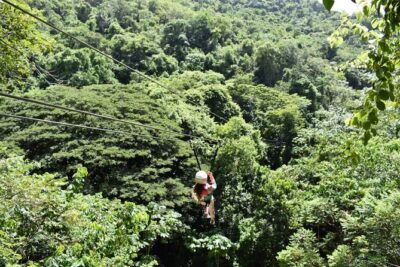 Damajagua Waterfalls, Zipline with Lunch and Transfer - Zip Lines Over Waterfalls: 5 Lines, 2 Rope Bridges, and Real Airtime