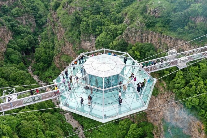 Dashbashi Canyon, Glass Bridge, Bicycle Zip Line, Swing, Private Full Day Tour - Dashbashi Canyon and the active “thrill” day formula