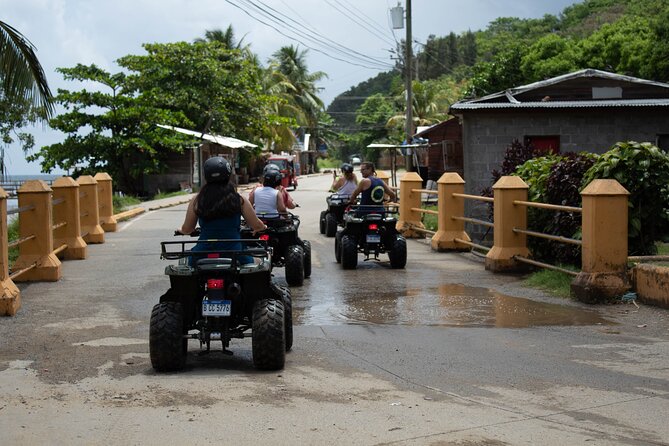 Day Tour in Roatan: ATV, Sloths, Monkeys and Zipline - New ATVs, quick coaching, and riding comfort in Roatan