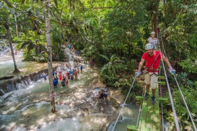 Dunn's River Falls and Zipline (Over the Falls) Adventure Tour from Ocho Rios - Getting to St. Ann from Ocho Rios: pickup, park entry, and group size