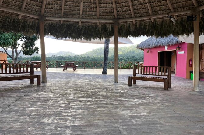 Eco Aventure Park+ Zipline+Horseback Ride+Buggy - Lunch break: typical Dominican meal cooked over firewood