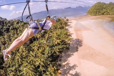 El Nido Palawan Zipline One Way - The Ride Itself: Two Islands, One Short Flight