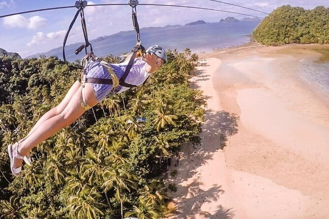 El Nido Palawan Zipline One Way - The Ride Itself: Two Islands, One Short Flight
