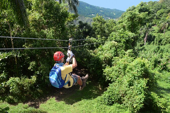 El Yunque Ziplining in Puerto Rico - Safety gear and a no-drama approach on the cables