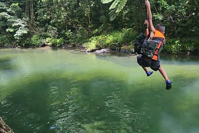 El Yunque Ziplining with River and Beach Visit - Luquillo Beach and Kiosks: The Best Reward After Harness Time