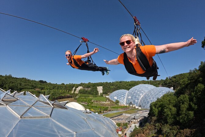 England’s Fastest Zipline at the Eden Project - Age, Weight, and Physical Requirements (Read This Part Carefully)