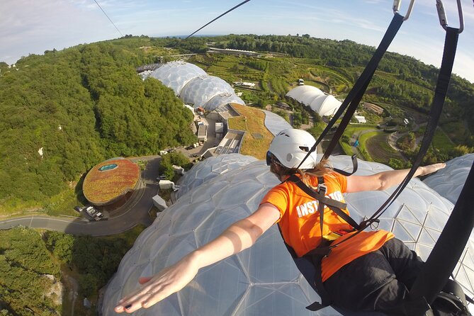 England’s Fastest Zipline at the Eden Project - Group Size, Timing, and Booking Smart in Cornwall